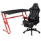 Flash Furniture Red Gaming Desk-Cup Holder/Reclining Chair Set BLN-X30RSG1030-GY-GG - alternate 7